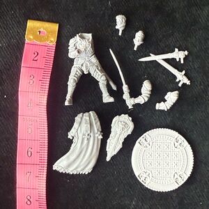 Miniature kit with base, 3D printed, roll play, D&D (D)